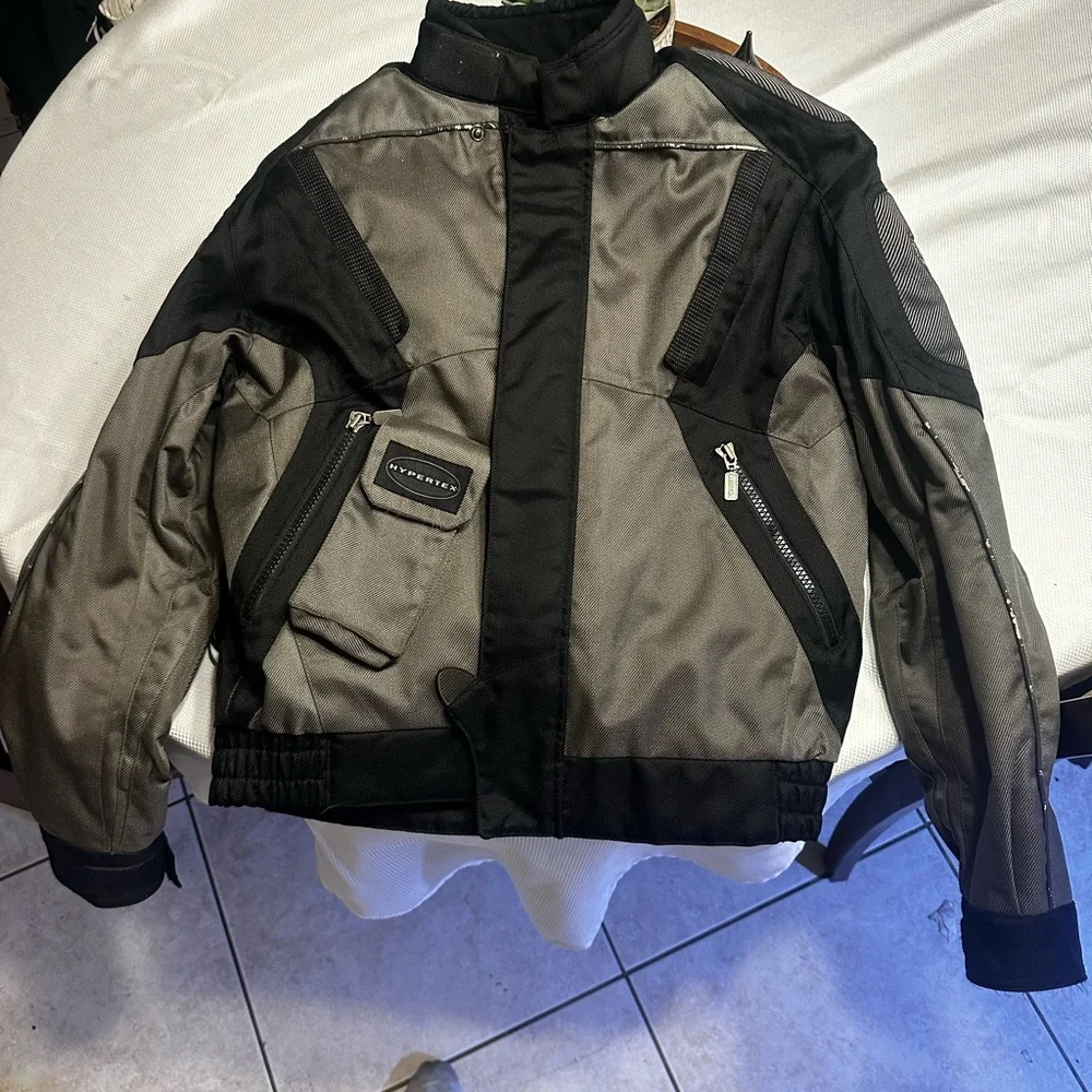 FirstGear Motorcycle Jacket with Protective Padding Large - Picture 1 of 8